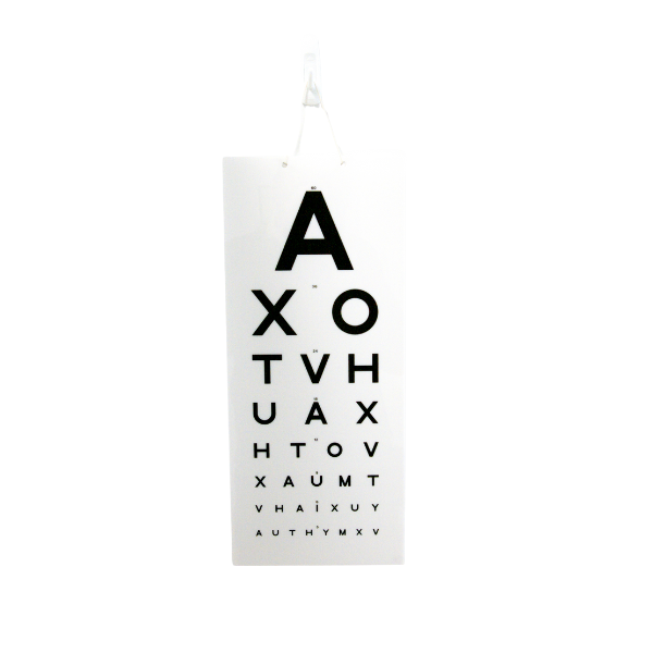 3m VTE Direct Eye Test Chart - DVLA 7.5